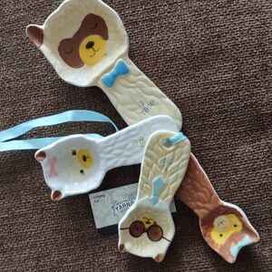 NWT cute ceramic measuring spoons